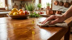 Kratzer und Absplitterungen auf der Arbeitsplatte? So reparierst du Holz, Laminat und Stein mit Hausmitteln